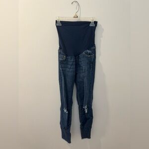 Jessica Simpson Dark Blue Women's Maternity Jeggings Size XS